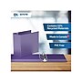 Davis Group Easyview Premium 5" 3-Ring View Binders, D-Ring, Purple, 4/Pack (8407-69-04)~#|#~sp179266453_sc7