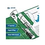 Davis Group Easyview Premium 5" 3-Ring View Binders, D-Ring, Green, 4/Pack (8407-04-04)~#|#~sp179266535_sc7