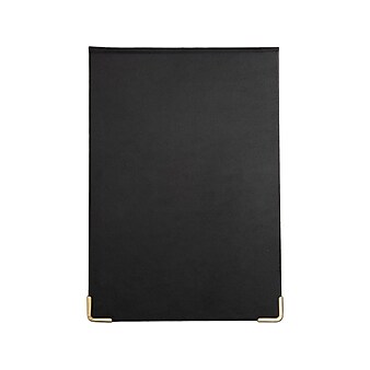 Russell+Hazel Notepad, 7" x 10", College Ruled, Black, 180 Sheets/Pad (62861)