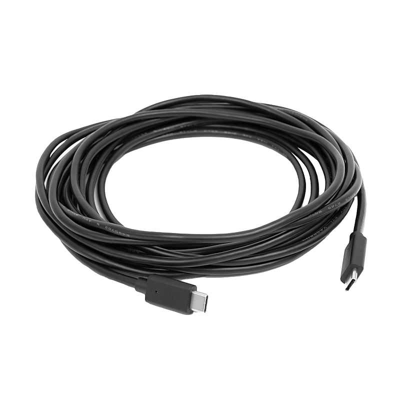 Owl Labs 16 ft. USB-C Male to USB-C Male Cable for Meeting Owl 3, Black (ACCMTW300-0002) image 1