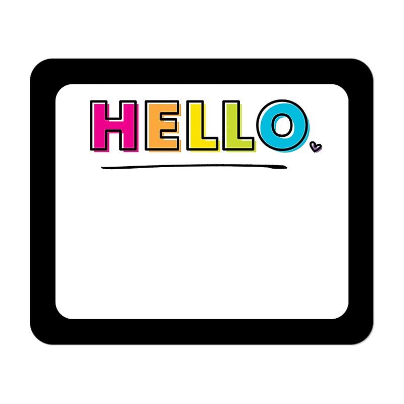 Kind Vibes Name Tags, Self Adheasive,3.25" x 2", 40/Pack (150080) image 1