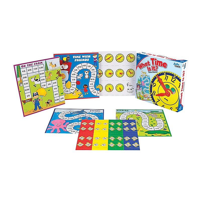 What Time Is It? Board Game, Ages 5 - 8 image 1