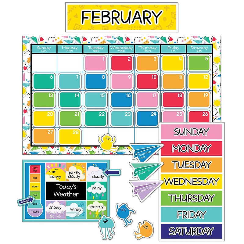 Carson-Dellosa Bulletin Board Set Happy Place (110551) image 1
