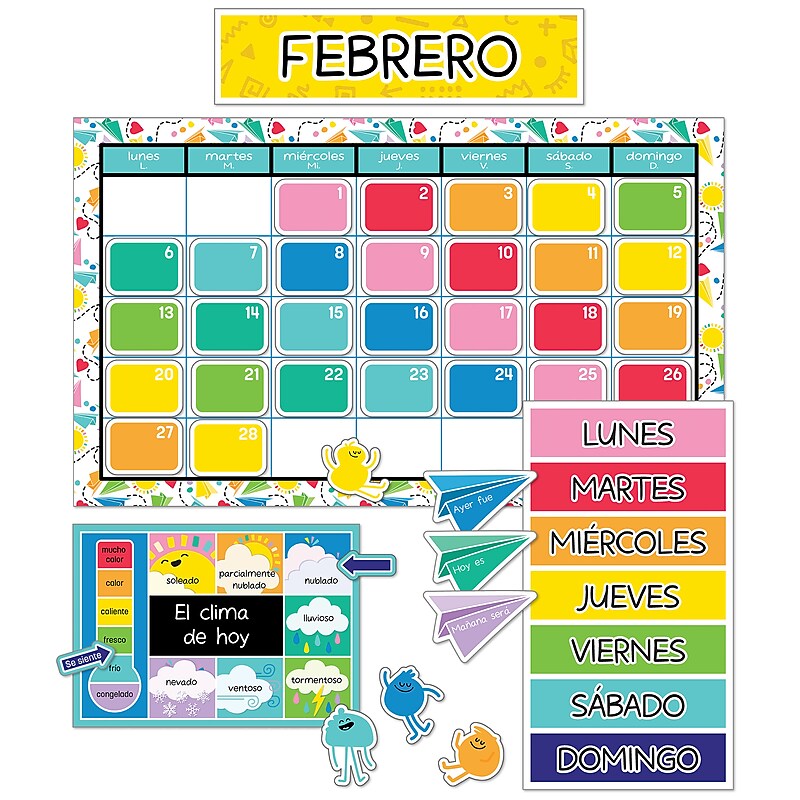 Carson-Dellosa Bulletin Board Set Happy Place (110559) image 1