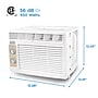Black & Decker 5000 BTU Window Air Conditioner with Remote, White (WACBD05MWT6)~#|#~sp179708723_sc7