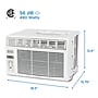 Black & Decker 6000 BTU Window Air Conditioner with Remote, White (WACBD06WT6)~#|#~sp179708731_sc7