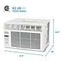 Black & Decker 14500 BTU Window Air Conditioner with Remote, White (WACBD145WT6)~#|#~sp179708860_sc7