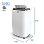 Black & Decker 8000 BTU Window Air Conditioner with Remote, White (WACBPP08HWTB)~#|#~sp179708904_sc7