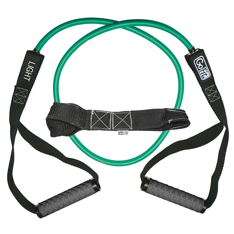 Gofit Power Tube Resistance Band, Green (GF-4TUB-L(20)) image 1