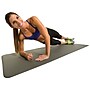 GoFit Gray 2-ft. x 6-ft. Fitness Mat with Carrying Strap, (GF-FTMAT)~#|#~sp179714259_sc7