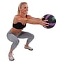 Gofit Medicine Ball, Black/Purple (GF-MB6)~#|#~sp179714383_sc7