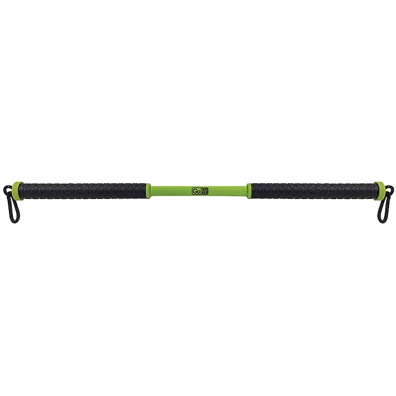 Gofit Resist-a-Bar Total-Body Strength-Training Tool, Green (GF-RAB) image 1