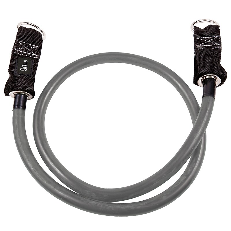 Gofit Power Tube Resistance Band, Gray (GF-ST90) image 1