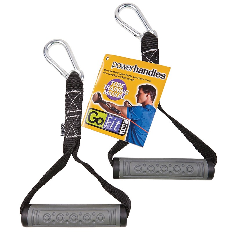 Gofit Pro Black Power Handles (GF-STHC) image 1