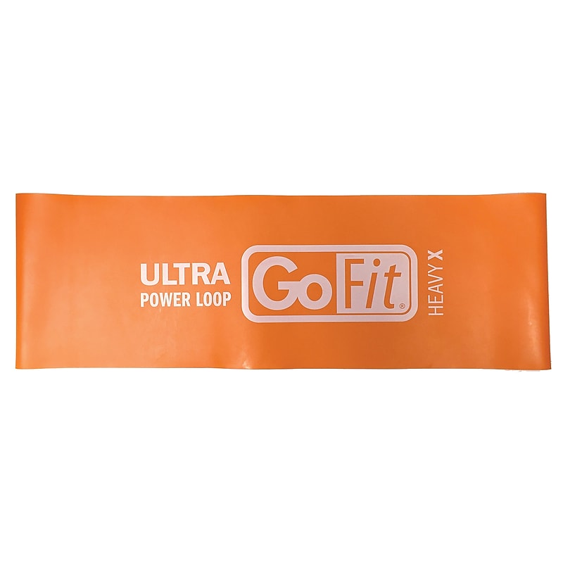 Gofit Ultra Power Loop Resistance Band, Orange (GF-SUPL-HX) image 1