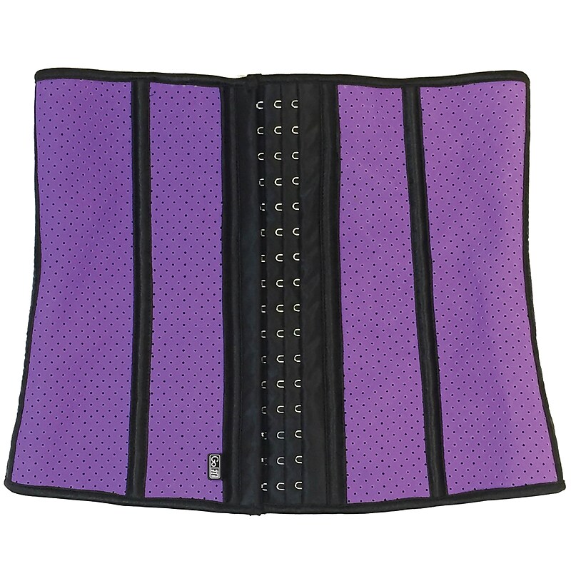 Gofit Medium Corset Waist Trainer, Purple (GF-WACP-MED) image 1