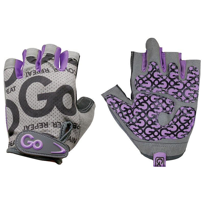 Gofit Pro Women's Large Weightlifting Gloves, Purple (GF-WGTC-L/PPL) image 1