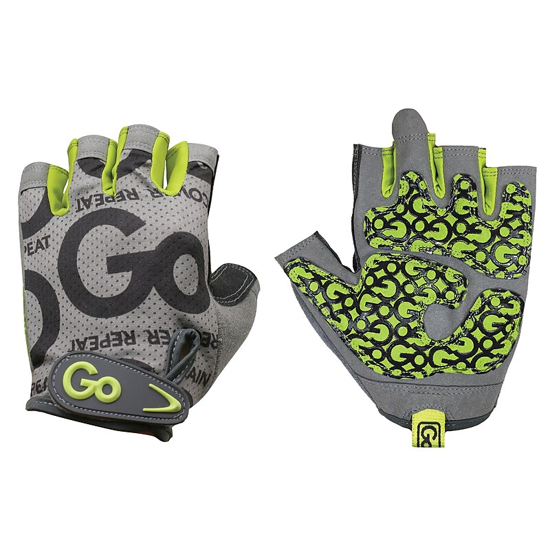 Gofit Go-Tac Pro Medium Weightlifting Gloves, Multicolored (GF-WGTC-M/GR) image 1