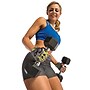 Gofit Go-Tac Pro Medium Weightlifting Gloves, Multicolored (GF-WGTC-M/GR)~#|#~sp179715911_sc7