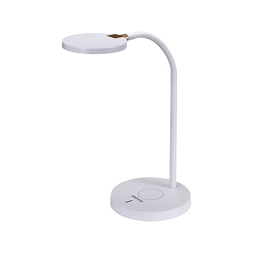 Bostitch LED Desk Lamp, 13.78", White (LED2107WHT) Staples