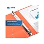Davis Group Premium Economy 3" 3-Ring Non-View Binders, Orange, 6/Pack (2314-19-06)~#|#~sp179788908_sc7