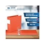 Davis Group Premium Economy 3" 3-Ring Non-View Binders, Orange, 6/Pack (2314-19-06)~#|#~sp179788910_sc7