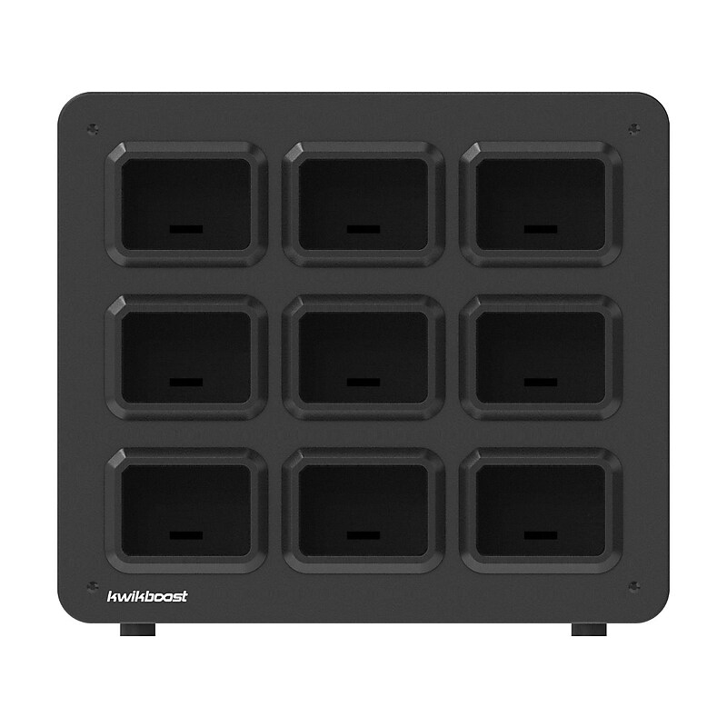 Luxor KwikBoost EdgePower Heavy-Use Bundle, Black/Silver (KBEP-9B6C9) image 1