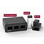 Luxor KwikBoost EdgePower Medium-Use Bundle, Black/Silver (KBEP-6B3C3)~#|#~sp180110605_sc7