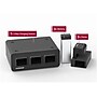 Luxor KwikBoost EdgePower Light-Use Bundle, Black/Silver (KBEP-3B3C3)~#|#~sp180110613_sc7