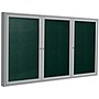 Ghent Vinyl Bulletin Board, Aluminum Frame, 3' x 6' (PA33672VX-183)~#|#~sp180110626_sc7
