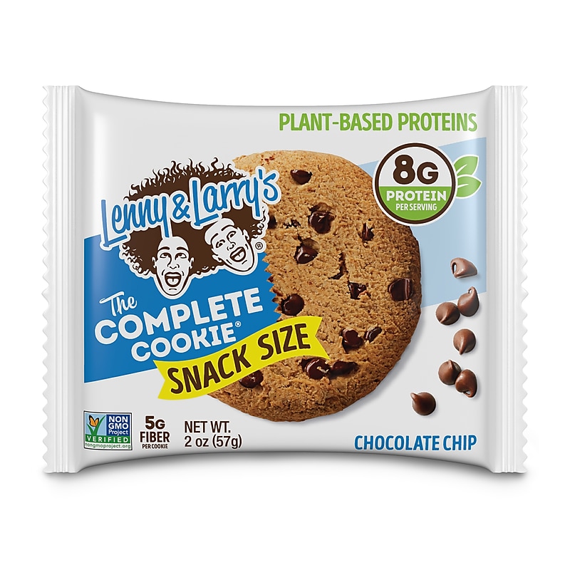 Lenny & Larry's Chocolate Chip Cookies, 2 oz., 12 Packs/Box (220-02081) image 1