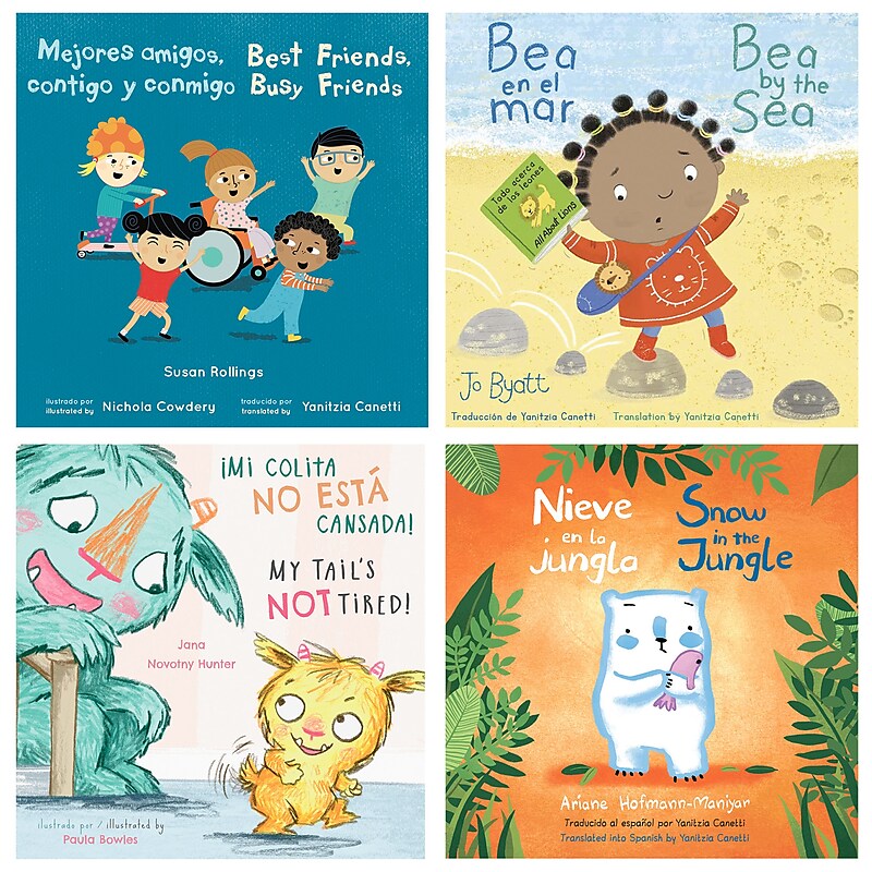 Child's Play Library Bilingual Books, Set of 4 (CPYCPVL) image 1