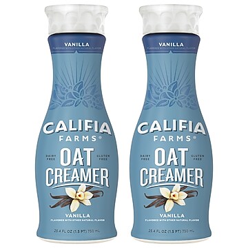 Califia Farms Extra Creamy Oatmilk, 48 oz., 2/Pack (600-00283