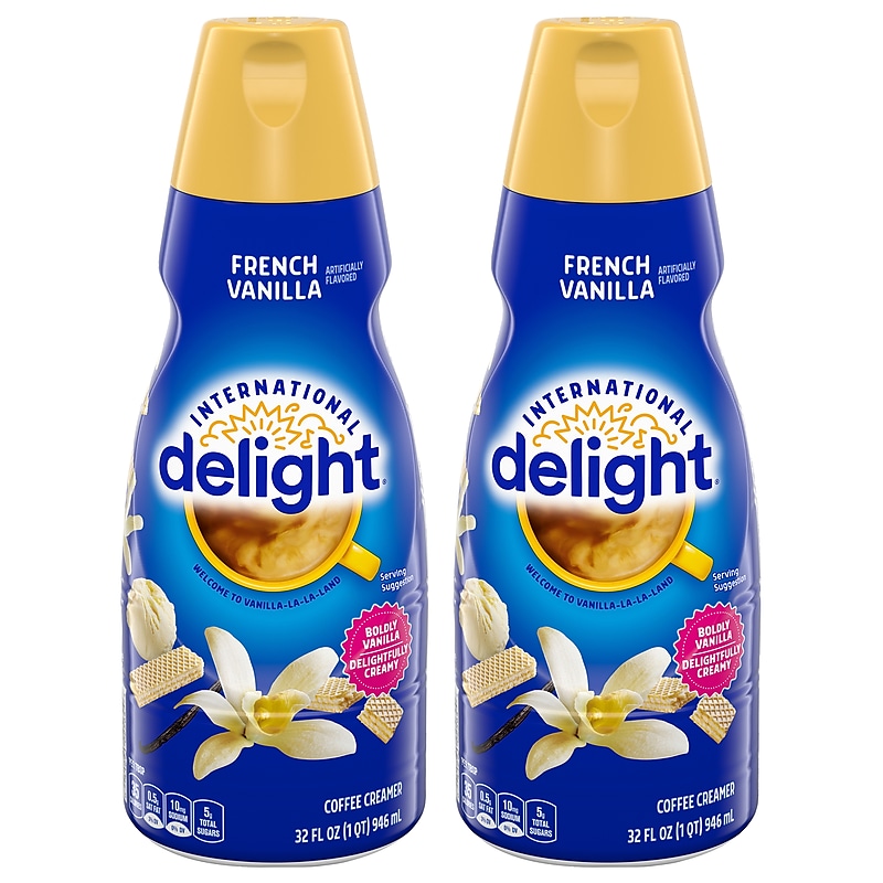 International Delight French Vanilla Coffee Creamer 32Oz, 2PK image 1
