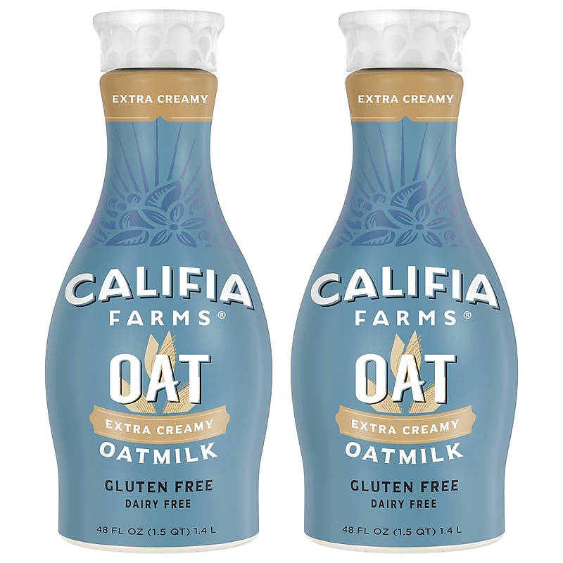 Califia Farms Oatmilk, Original, 48 Oz, 2PK image 1