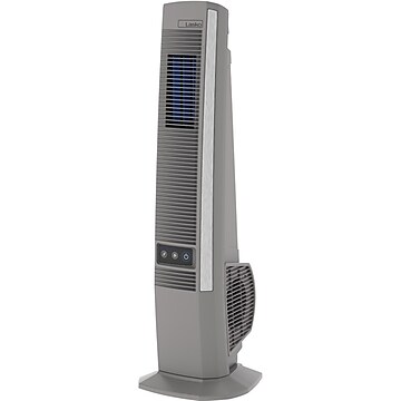 Lasko 41.59" 4 Speed Oscillating Floor Fan, Gray (YF202)