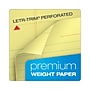 TOPS Docket Gold Notepad, 8 1/2" x 11 3/4", Project Ruled, Canary, 70 Sheets/Pad (99703)~#|#~sp181960972_sc7
