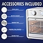 Brentwood Select Convection Air Fryer Toaster Oven, 24-Qt., 1700-Watt, Stainless Steel (AF-2410S)~#|#~sp182062676_sc7
