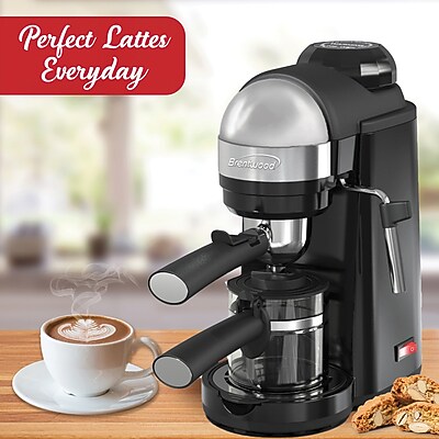 Brentwood 2-Cups Espresso Machine, Black (BTWGA135BK) Sansujyuku sansujyuku.com