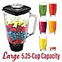 Brentwood 42-Oz. Blender Glass Jar Replacement, Black (P-OST722)~#|#~sp182063224_sc7