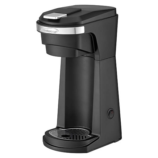 Brentwood SingleServe Coffee Maker, Black (TS1101BK) Staples