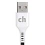 cellhelmet Charge and Sync USB-C to USB-A Round Cable, 10' (CABLE-C-A-10-R-G)~#|#~sp182063442_sc7