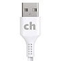 cellhelmet Charge and Sync USB-A to Lightning Round Cable, 6' (CABLE-LIGHT-A-6-R-W)~#|#~sp182063468_sc7