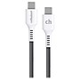 cellhelmet Charge and Sync USB-C to USB-C Round Cable, 10' (CABLE-C-C-10-R-G)~#|#~sp182063479_sc7