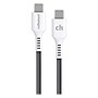 cellhelmet Charge and Sync USB-C to USB-C Round Cable, 6' (CABLE-C-C-6-R-G)~#|#~sp182063480_sc7