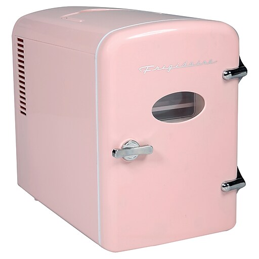 Frigidaire Retro .5 Cubic-ft. Portable Mini Fridge, Pink (EFMIS129-PINK ...