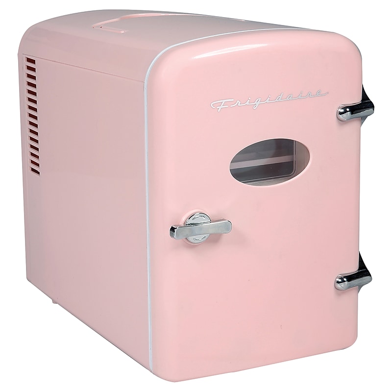 Frigidaire Retro .5 Cubic-ft. Portable Mini Fridge, Pink (EFMIS129-PINK) image 1