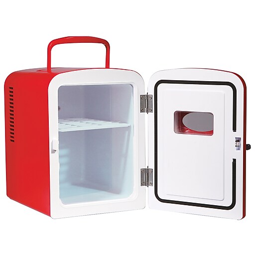 Frigidaire Retro .5Cubicft. Portable Mini Fridge, Red (EFMIS129RED