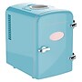 Frigidaire Retro 6+1-Can Mini Portable Fridge with Top-Mounted Active-Cooling Can Holder, Blue (EFMIS171-BLUE)~#|#~sp182064024_sc7