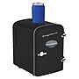 Frigidaire Retro 6+1-Can Mini Portable Fridge with Top-Mounted Active-Cooling Can Holder, Black (EFMIS171-BLACK)~#|#~sp182064035_sc7